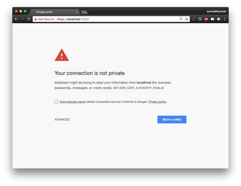 localhost 11501 chrome|How to Access HTTPS:// on Localhost in Google Chrome.